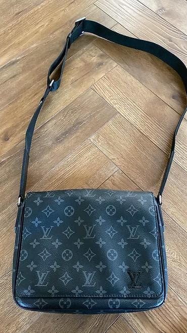 Сумки: Сумка через плечо Louis Vuitton, коллекция Monogram Eclipse. - — 6
