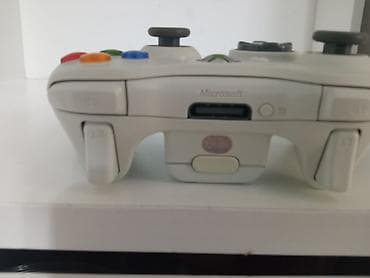 xbox dvr: Геймпад Microsoft Xbox 360 (беспроводной), белый. - Оригинальный — 3