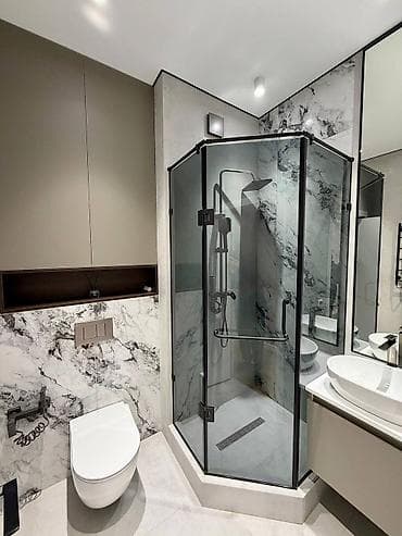 ихлас: 3 комнаты, 112 м², Элитка, 10 этаж, Дизайнерский ремонт — 10