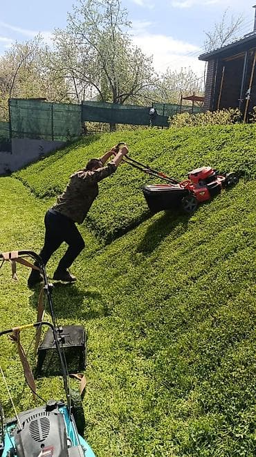 камень для столешницы: Уборка территории, Стрижка газона — 2