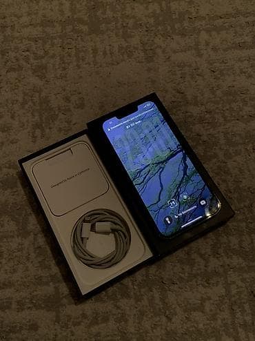 Proton: IPhone 13 Pro, Колдонулган, 256 ГБ, Sierra Blue, Коргоочу айнек, Каптама, Кабель, 78 % — 3