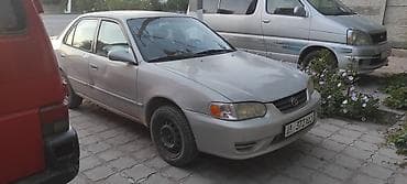 камри салон: Toyota Corolla: 2000 г., 1.8 л, Автомат, Бензин, Седан — 5