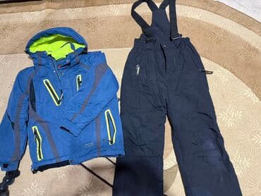 отук кышкы: Детский лыжный костюм на мальчика примерно 6-8 лет Очень теплый — 5