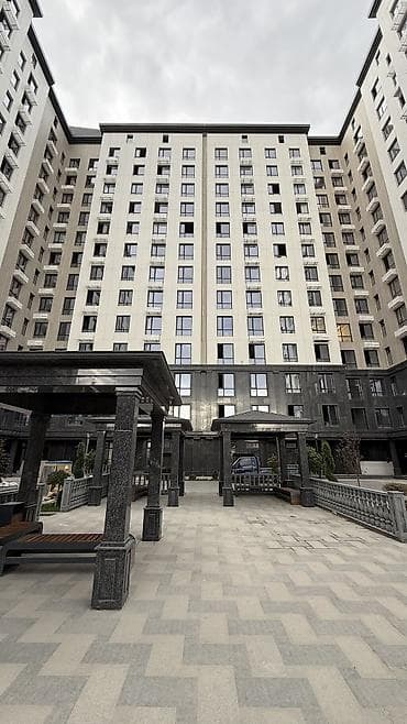 flat osh: 2 комнаты, 65 м², Азия Молл Элитка, 2 этаж, ПСО (под самоотделку) — 1