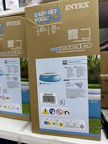 Надувной бассейн Intex Easy Set 1.83 м x 51 см (модель #28101NP) -