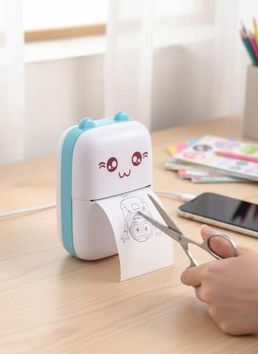 принтер в бишкеке: Мини принтер 
В подарок 5 рулонов 
Состояние: новое 
Писать на ватсап — 1