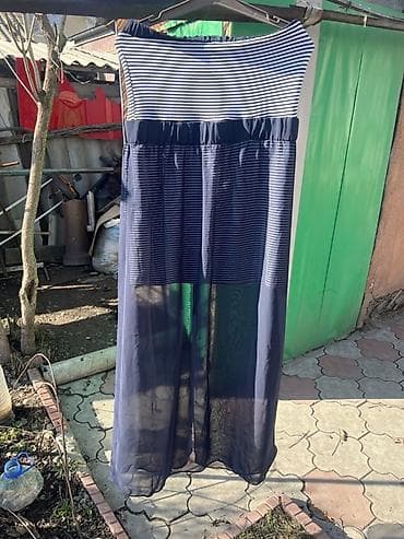 max mara: Повседневное платье, Турция, Лето, Длинная модель, Трикотаж — 4