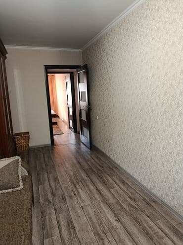 бишкеке 3комнатный квартиру: 3 комнаты, 52 м², 104 серия, 1 этаж, Евроремонт — 4