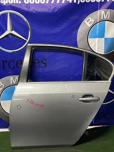 bmv e60: Дверь Задняя левая BMW, Б/у, Оригинал — 1