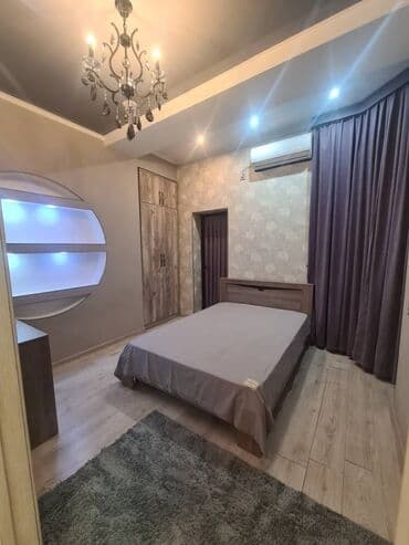 2 бөлмө, Душ кабинасы, Жаздык, жууркан-төшөк каптары, Кондиционер