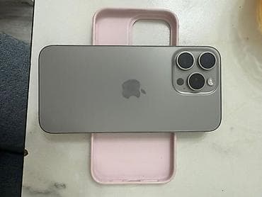 aifon 14 pro: IPhone 15 Pro, Natural Titanium, Чехол, 89 % — 3