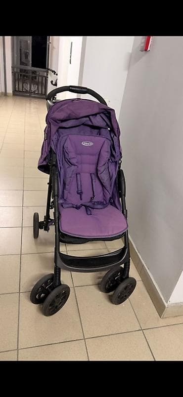 Прогулочная коляска Graco, фиолетовая - Тип: прогулочная, складная