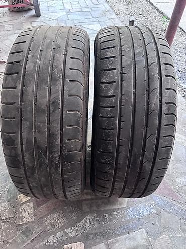 13 6 20: Шины 235 / 55 / R 19, Лето, Б/у, Пара, Легковые, Корея, Kumho — 1