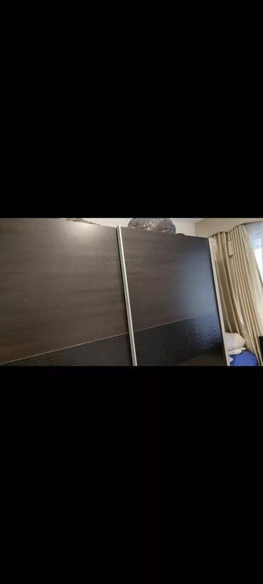 спалный кравать: Спальный гарнитур, Б/у, Двуспальная кровать, Шкаф, Самовывоз — 3