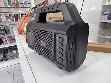 Аудиотехника: Портативная колонка-фонарь Sing-e ZQS-T06 с солнечной панелью - — 3