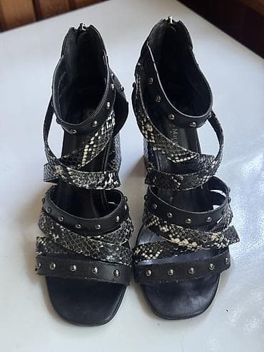 Босоножки, 38, Maison Martin Margiela, Б/у, цвет - Черный — 2