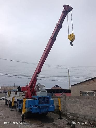 Рекламное оборудование: Автокран, 1982 г., 22 м — 2