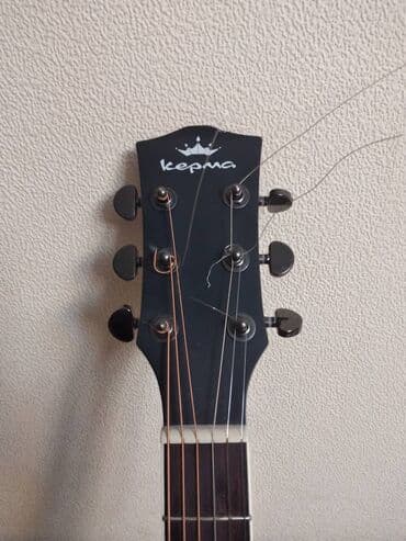 купить комуз бишкек: Акустическая гитара Kepma - Бренд: Kepma (логотип на голове грифа) - — 2