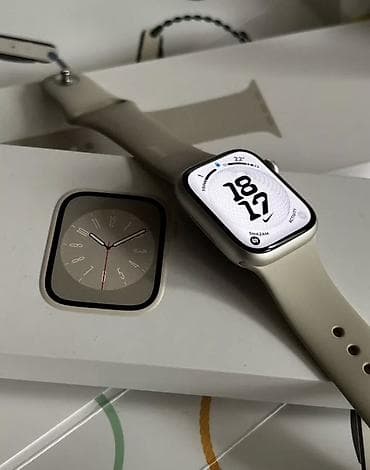 Срочно продам apple watch, работаю хорошо акб 99 есть небольшие сколы