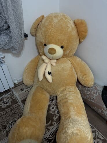 коврик ортопедический: Огромная плюшевая мишка. - Высота: примерно с человека (около — 2