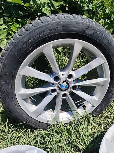железные диски 17: Литые Диски R 17 BMW, Комплект, отверстий - 5, Б/у — 2