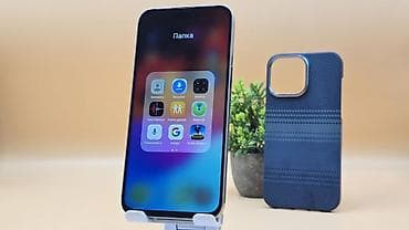 чехол iphone 11pro: IPhone 15 Pro Max, Б/у, 256 ГБ, Natural Titanium, Чехол, Коробка, 100 % — 7