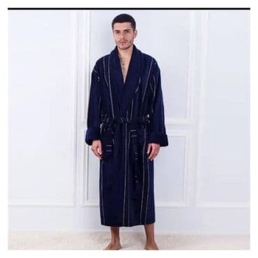 пижам: Мужской домашний костюм, S, M, L, Новый, цвет - Бежевый, Бесплатная доставка, Платная доставка — 5