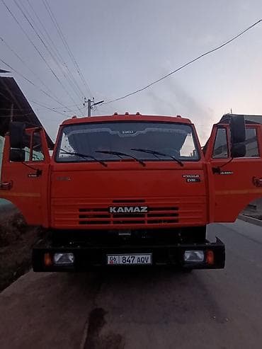 КАМАЗ самосвал, дизель, Intercooler Euro-2. Основные особенности: -