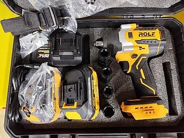 brushless: Аккумуляторный ударный гайковерт ROLF MT1840 в кейсе. - Бесщёточный — 4