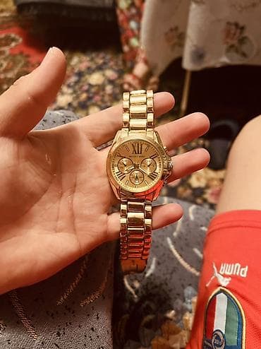 ключи ош: Золотистые наручные часы Michael Kors - Корпус и браслет из — 3