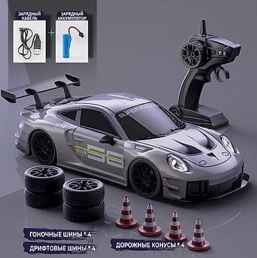металлические машины: Радиоуправляемый дрифт-кар Super Racing (масштаб компактный — 1