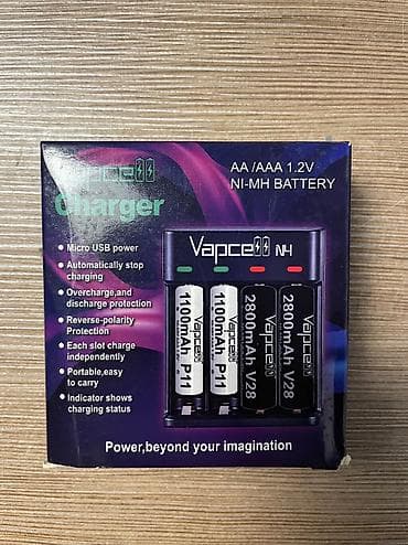 hoco ds40: Зарядное устройство Vapcell P2 для Li-ion аккумуляторов 18650 С — 8