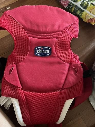 chicco эрго рюкзак: Переноска-кенгуру Chicco, красная - Эргономичная конструкция для — 1