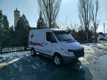 продаю или меняю с доплатой мне: Mercedes-Benz Спринтер: 2003 г., 2.2 л, Механика, Дизель, Бус — 2