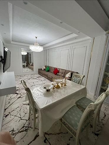 2 room flat: 3 комнаты, Риэлтор, Без подселения, С мебелью полностью — 3