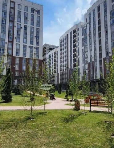 квартира в районе кызыл аскер: 1 комната, 47 м², Элитка, 8 этаж, ПСО (под самоотделку) — 4