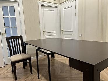 Стол жана отургуч комплекттери: Ашкана үстөлү жана отургуч, түсү - Күрөң — 3