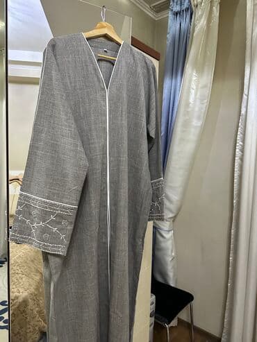 домашние халаты больших размеров: Халат, Лен, ОАЭ, Все размеры — 1