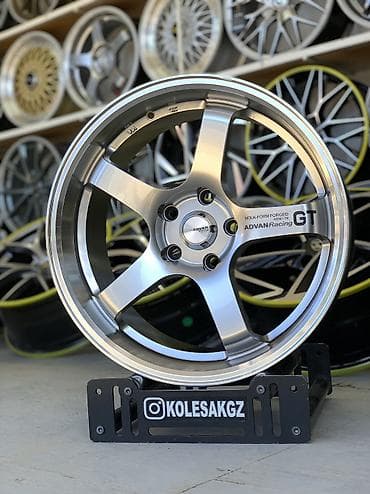 Литые Диски R 18 Advan Racing, Комплект, отверстий - 5, Новый