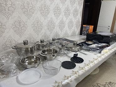 посуда лфз: Набор кухонной утвари и ножей Zepter Комплект включает: - Набор — 1