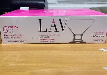 посуда для рамена: Набор сервировочных креманок LAV Crema, 6 шт. - Бренд: LAV (Турция) - — 5