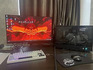 asus nitro 5: Компьютер, ОЗУ 16 ГБ, Игровой, AMD Ryzen 5, AMD Radeon RX 6600 XT, NVMe — 1