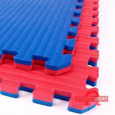 гантели наборные обрезиненные: Татами Будо-маты из материала EVA толщиной 3 см красно-синего цвета — 1