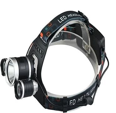 фонарик на голову щахтерский: Налобный светодиодный фонарь с тремя источниками света - Свет: 3 — 1