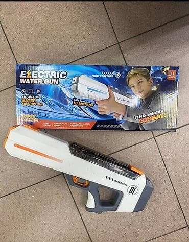 🔫 Автоматический водяной пистолет – супер игрушка для лета! 🌊☀️ at lalafo.kg 🔫 Автоматический водяной пистолет – супер игрушка для лета! 🌊☀️