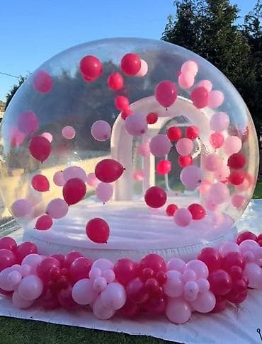 часы именные: 🎈 ПРОЗРАЧНЫЙ БАТУТ-КУПОЛ ДЛЯ ПРАЗДНИКОВ, ФОТОСЕССИЙ, СВАДЕБ И.Т.П🎉 — 1