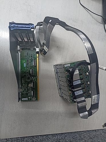 Комплект полка + rizer для дисков NVME U.2 для сервера HP 380 gen 10