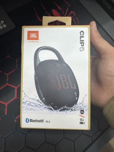 ipod nano 7 купить: Беспроводная портативная колонка JBL Clip 5 (модель: JBLCLIPSBLK) — 2