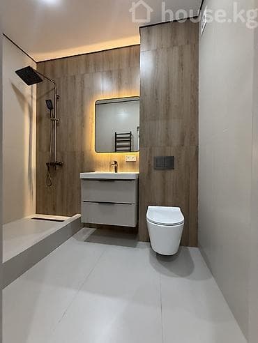 3: 2 комнаты, 44 м², Кызыл Аскер Элитка, 3 этаж, Евроремонт — 3