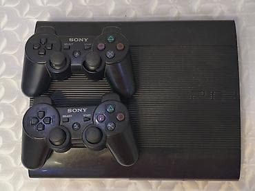🎮 playstation 3 super slim (прошитый) 256гб 2 геймпада можно